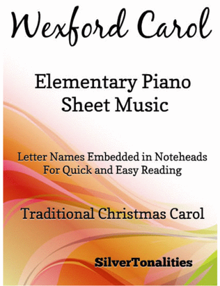 Book cover for Wexford Carol Elementary Piano Sheet Music
