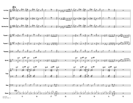 Pent Up House - Conductor Score (Full Score)