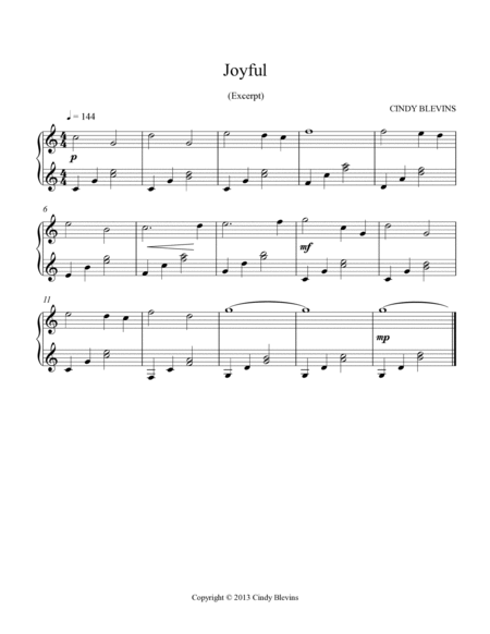 Joyful, original solo for Double-Strung Harp image number null