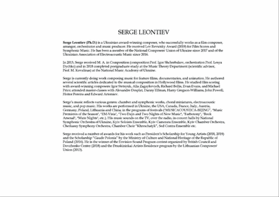 Three Preludes Chamber Music scores gallery preview page 3