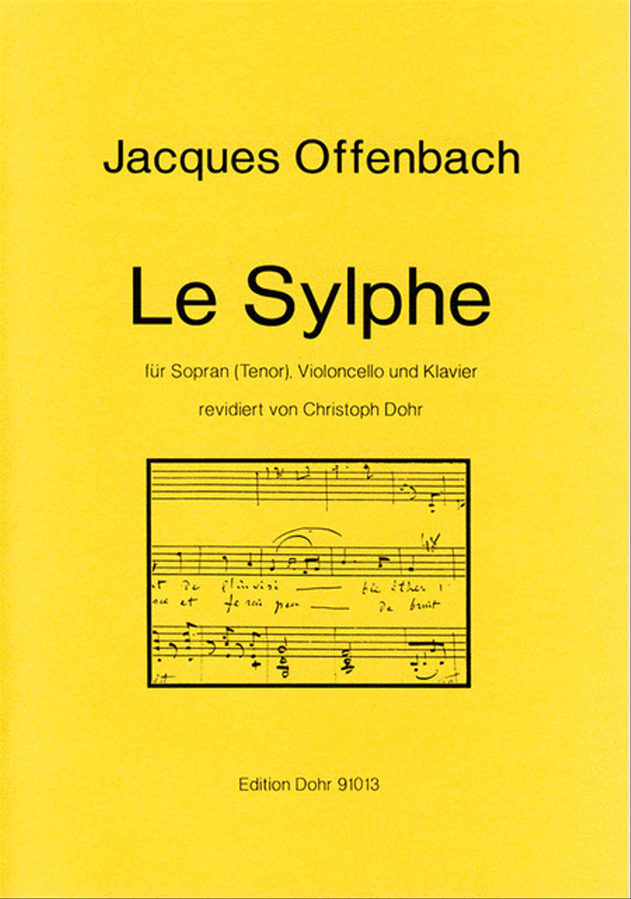 Le Sylphe (1838) Cello scores gallery preview page 1