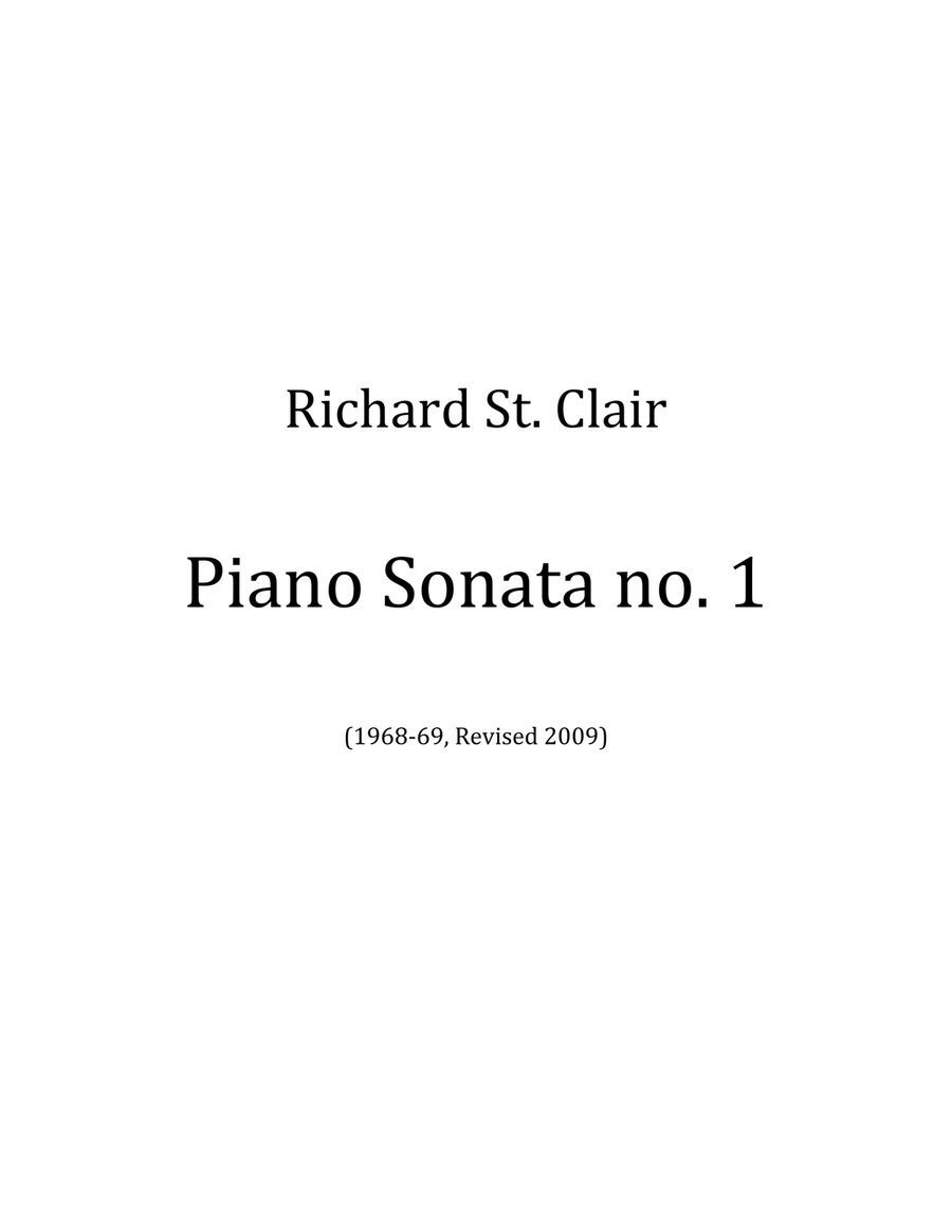 The Collected Piano Sonatas (1968-2021) Chamber Music scores gallery preview page 2