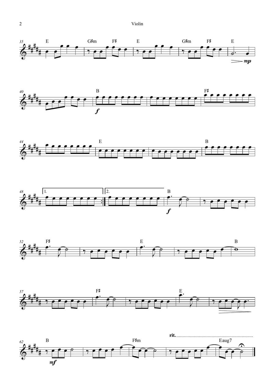 Yellow Small Ensemble scores gallery preview page 5