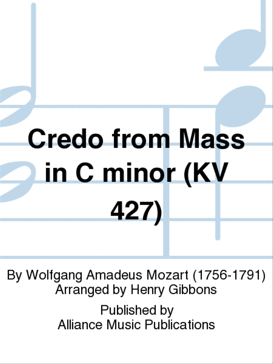 Credo Credo 4-Part scores gallery preview page 1