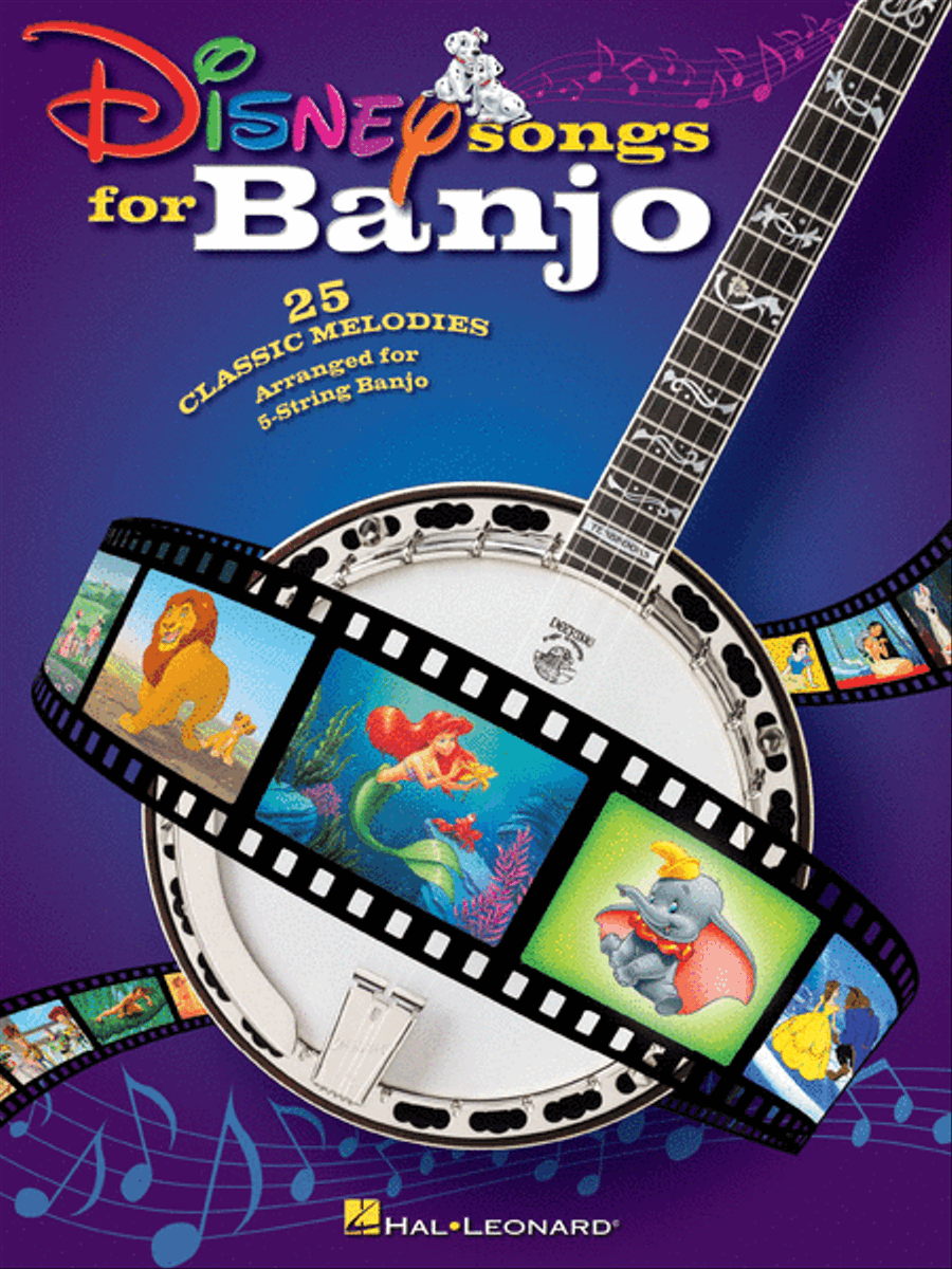 Disney Songs for Banjo Banjo scores gallery preview page 1