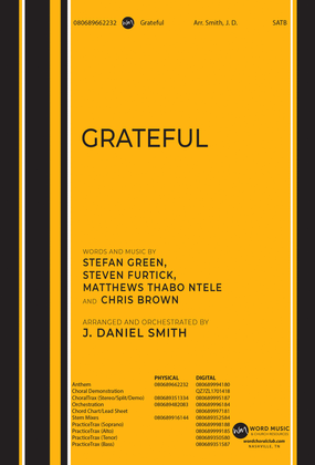 Book cover for Grateful - Orchestration