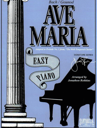 Book cover for Ave Maria For Easy Piano