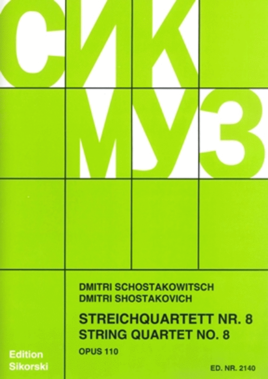 String Quartet No. 8, Op. 110