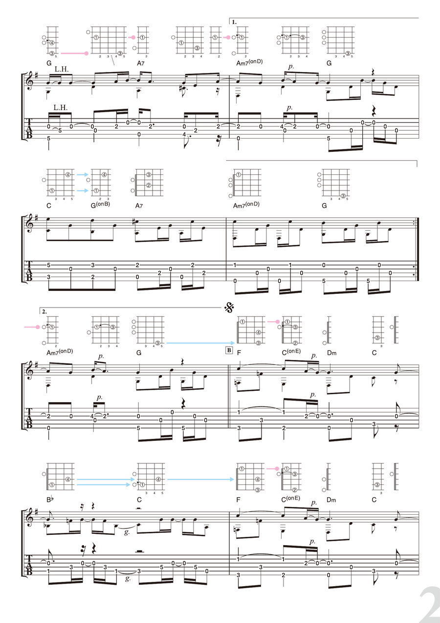 Blackbird Blackbird Acoustic Guitar scores gallery preview page 2