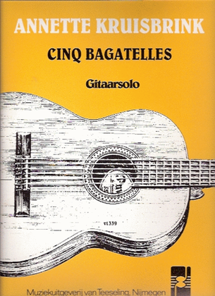 Book cover for Cinq Bagatelles