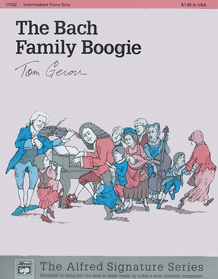 Book cover for The Bach Family Boogie