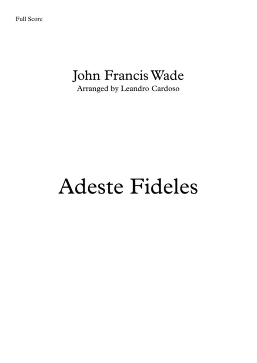 Adeste Fideles - Brass Quintet image number null