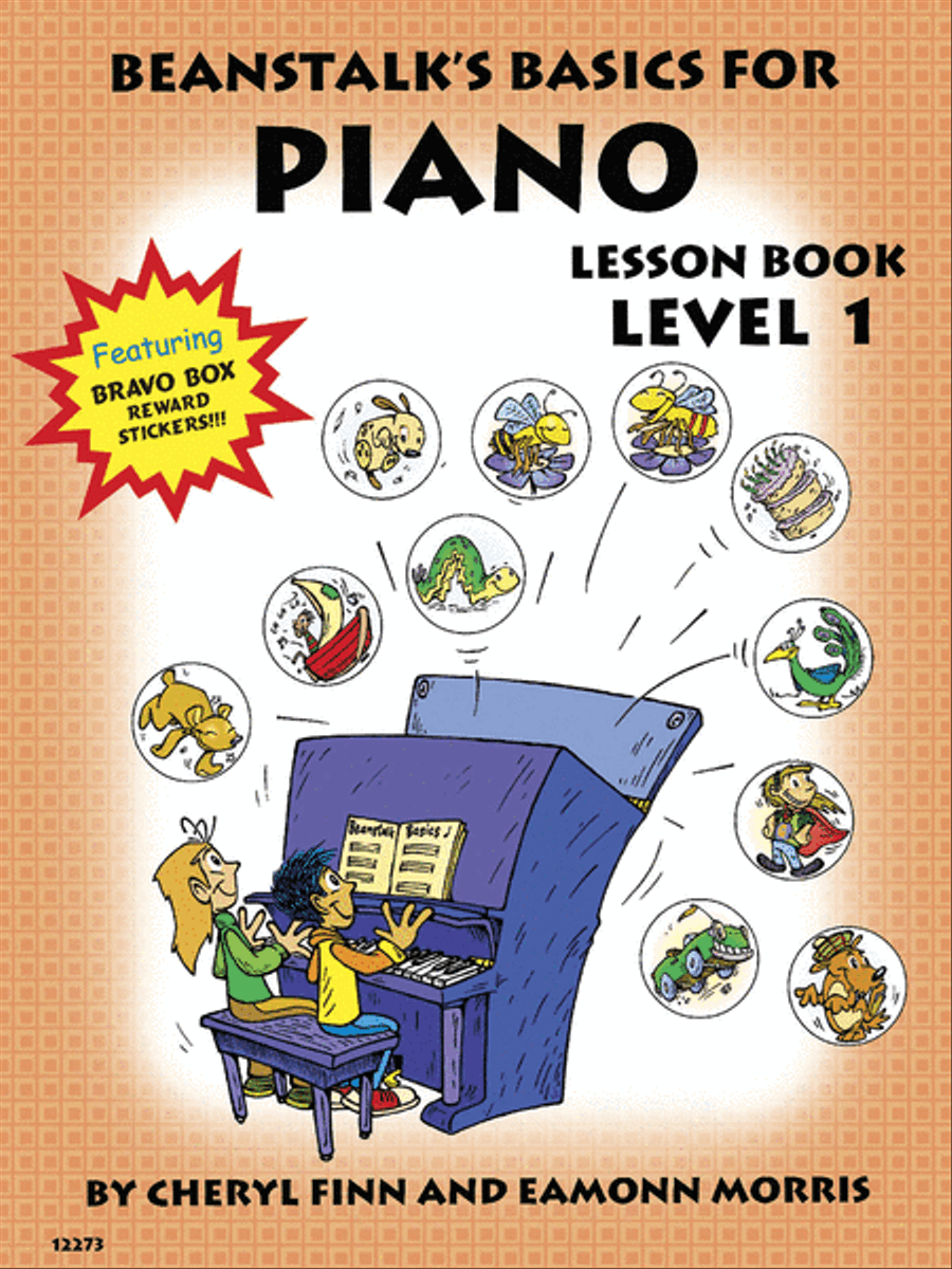 Book cover for Beanstalk's Basics for Piano