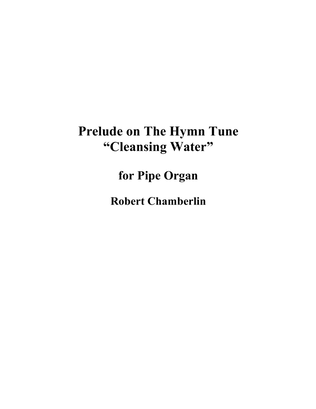 Book cover for Prelude on the Hymn Tune "Cleansing Water"