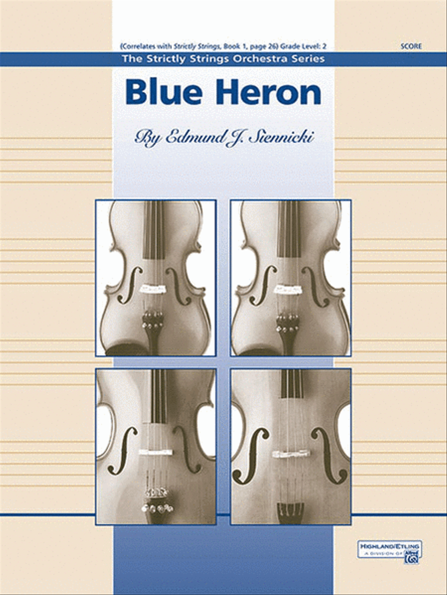 Blue Heron by Edmund J. Siennicki String Orchestra - Sheet Music