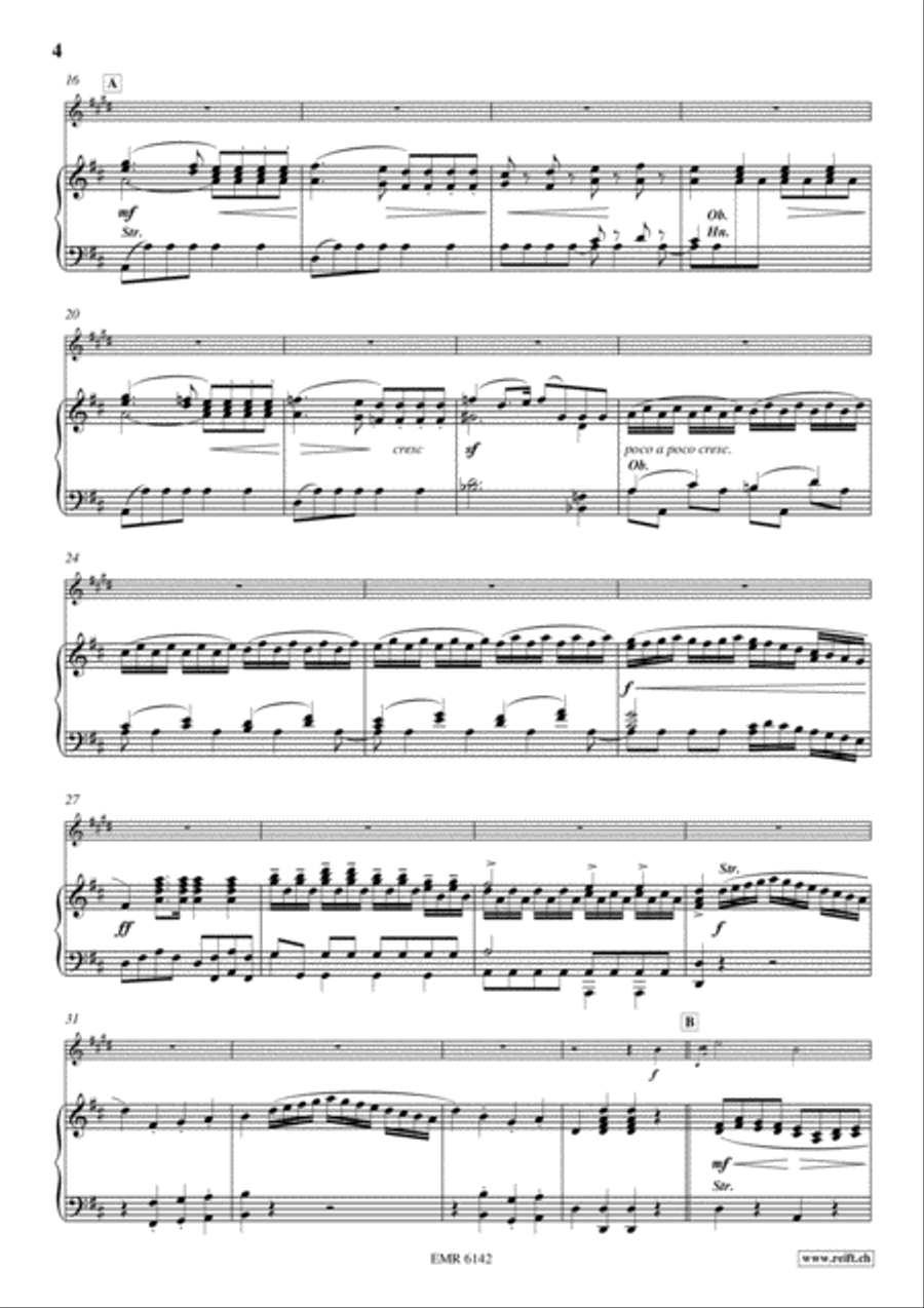 Concerto in D Major Cornet scores gallery preview page 5