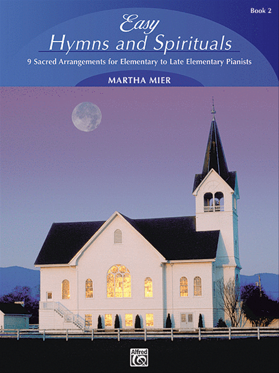 Easy Hymns and Spirituals, Book 2 Easy Piano scores gallery preview page 1