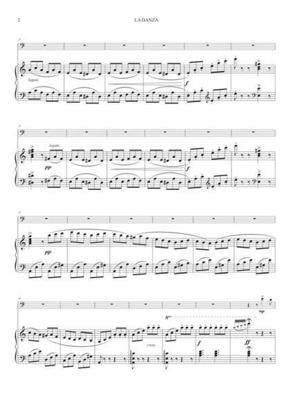 La Danza (Neapolitan Tarantella) for Cello and Piano image number null