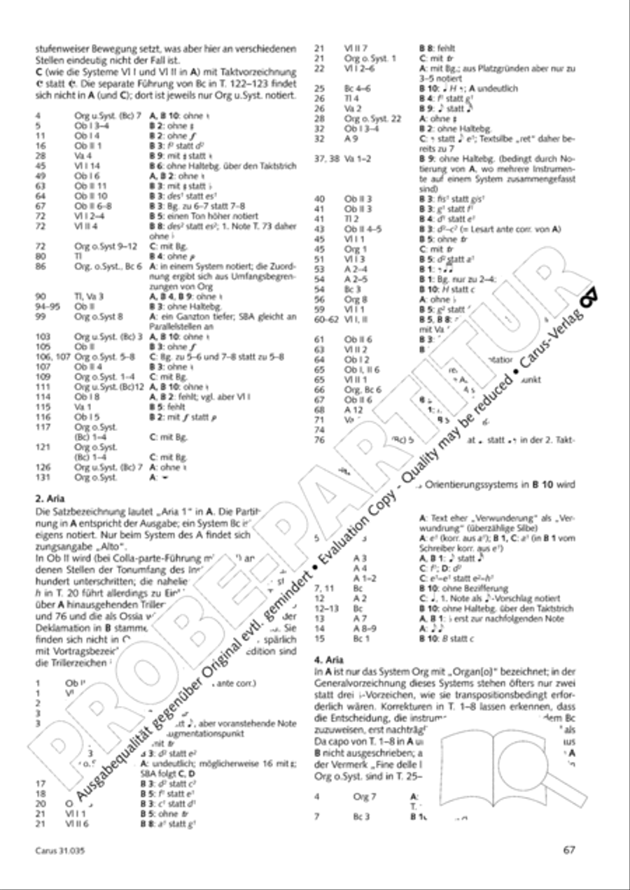 Soul and spirit are astounded (Geist und Seele wird verwirret) English Horn scores gallery preview page 68