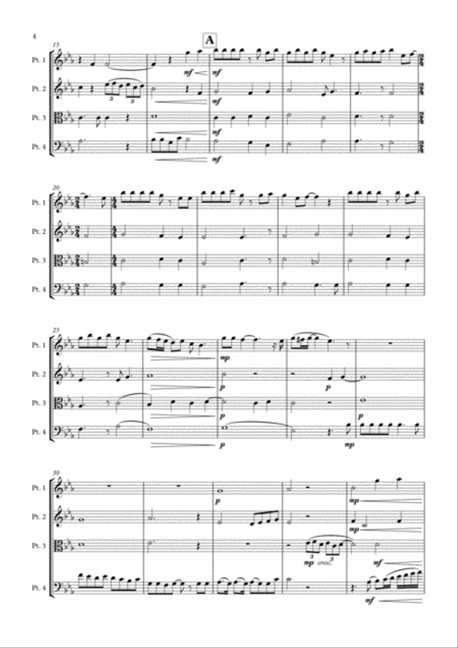 Chasing Pavements Small Ensemble scores gallery preview page 4