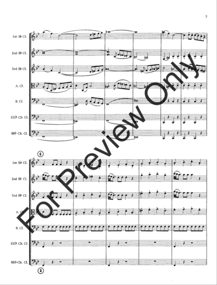 Impresario Overture B-Flat Clarinet scores gallery preview page 10