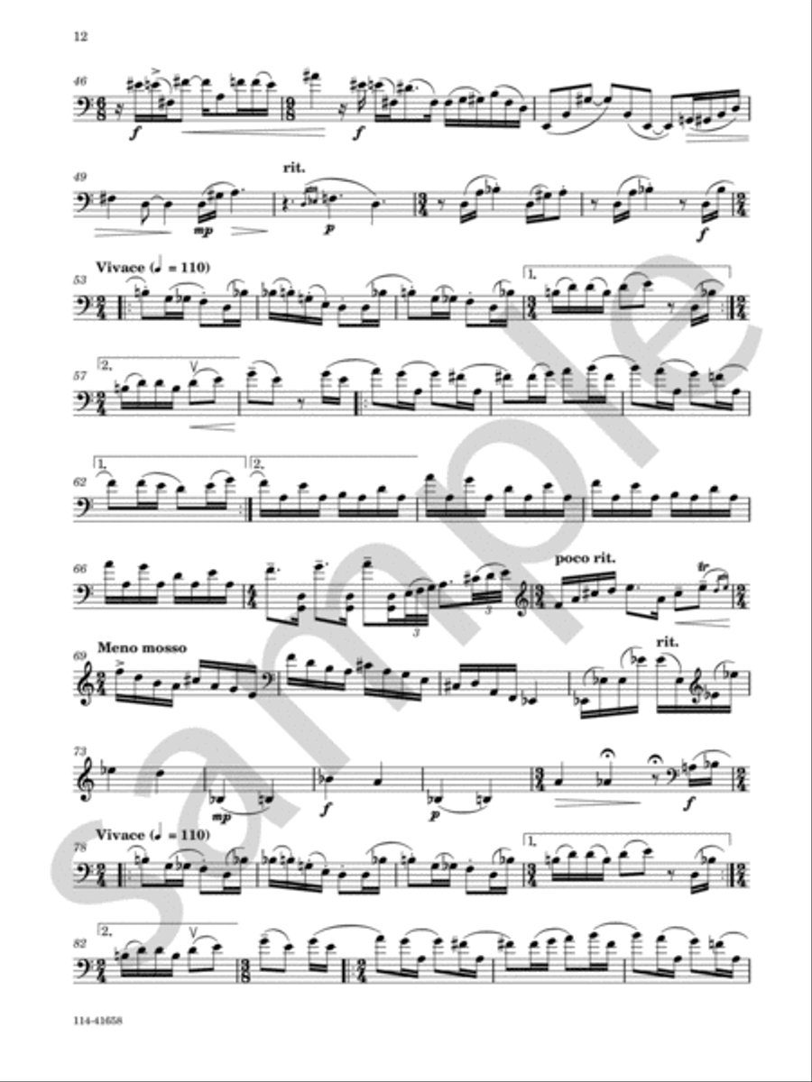 Sonata For Solo Cello