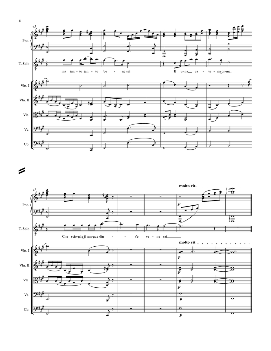 Caruso Small Ensemble scores gallery preview page 6
