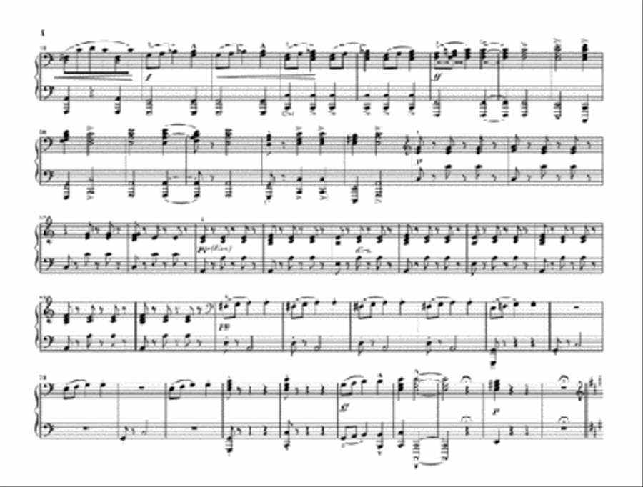 Slavonic Dances Op. 46 Piano Solo scores gallery preview page 5
