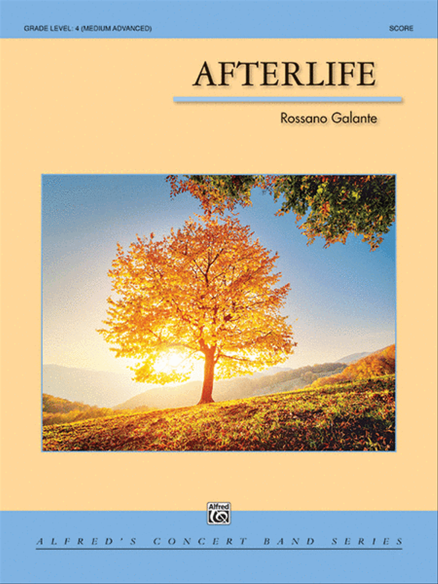 Afterlife Concert Band scores gallery preview page 1