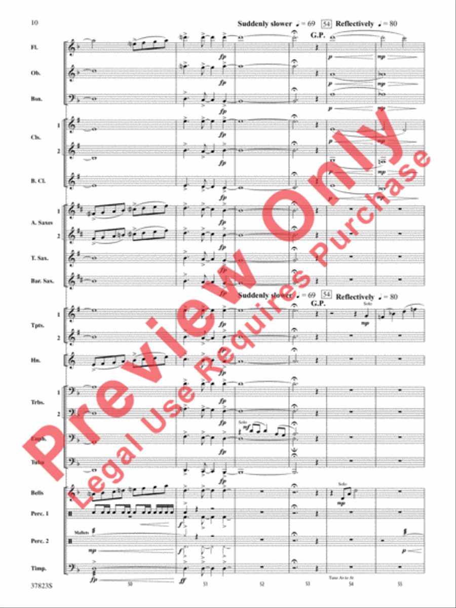 Cut to the Chase Cut to the Chase Concert Band scores gallery preview page 11