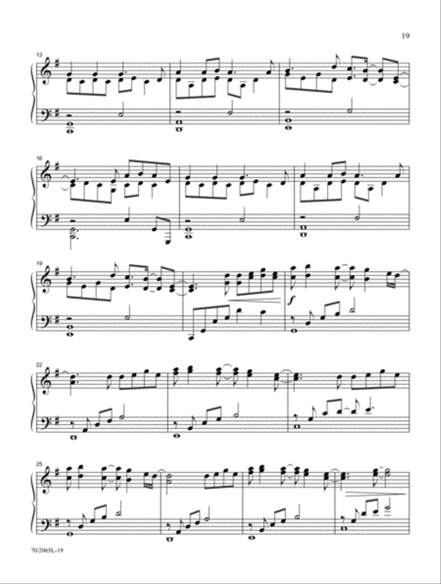 Lord of All Creation Piano Solo scores gallery preview page 9