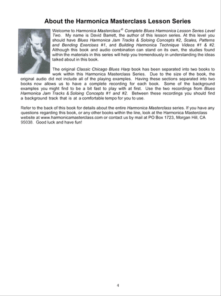 Classic Chicago Blues Harp #1 Level 2 Harmonica scores gallery preview page 5
