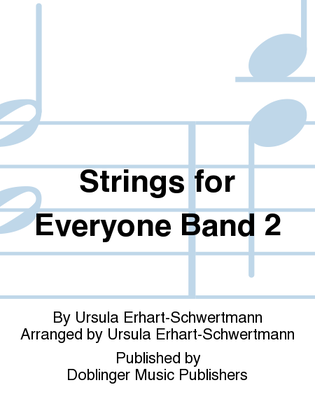 Book cover for Strings for Everyone Band 2