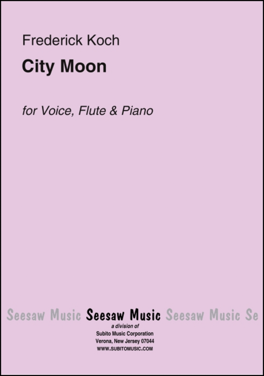 City Moon City Moon Choir scores gallery preview page 1