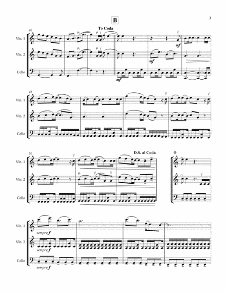 From The Ground Up From The Ground Up String Trio scores gallery preview page 4