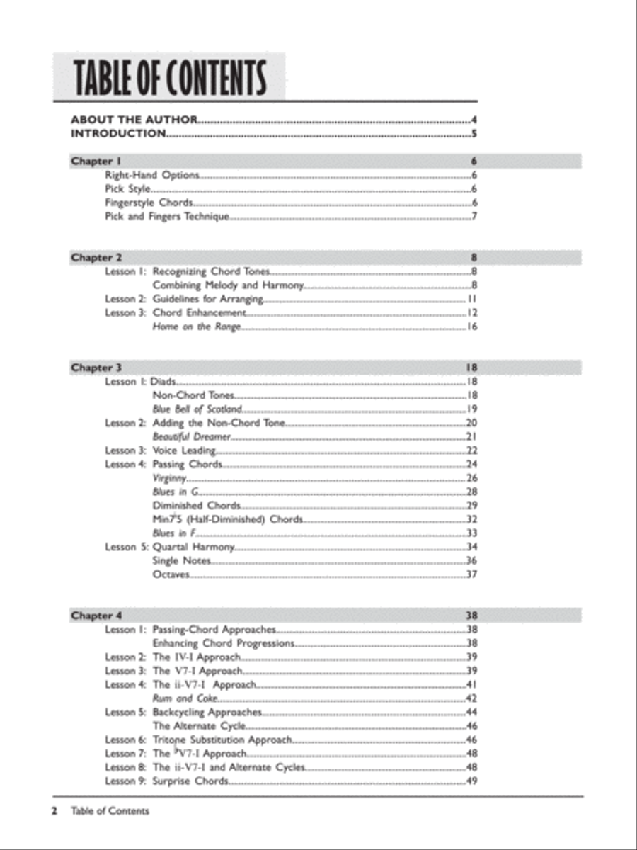 Complete Jazz Guitar Method Electric Guitar scores gallery preview page 2