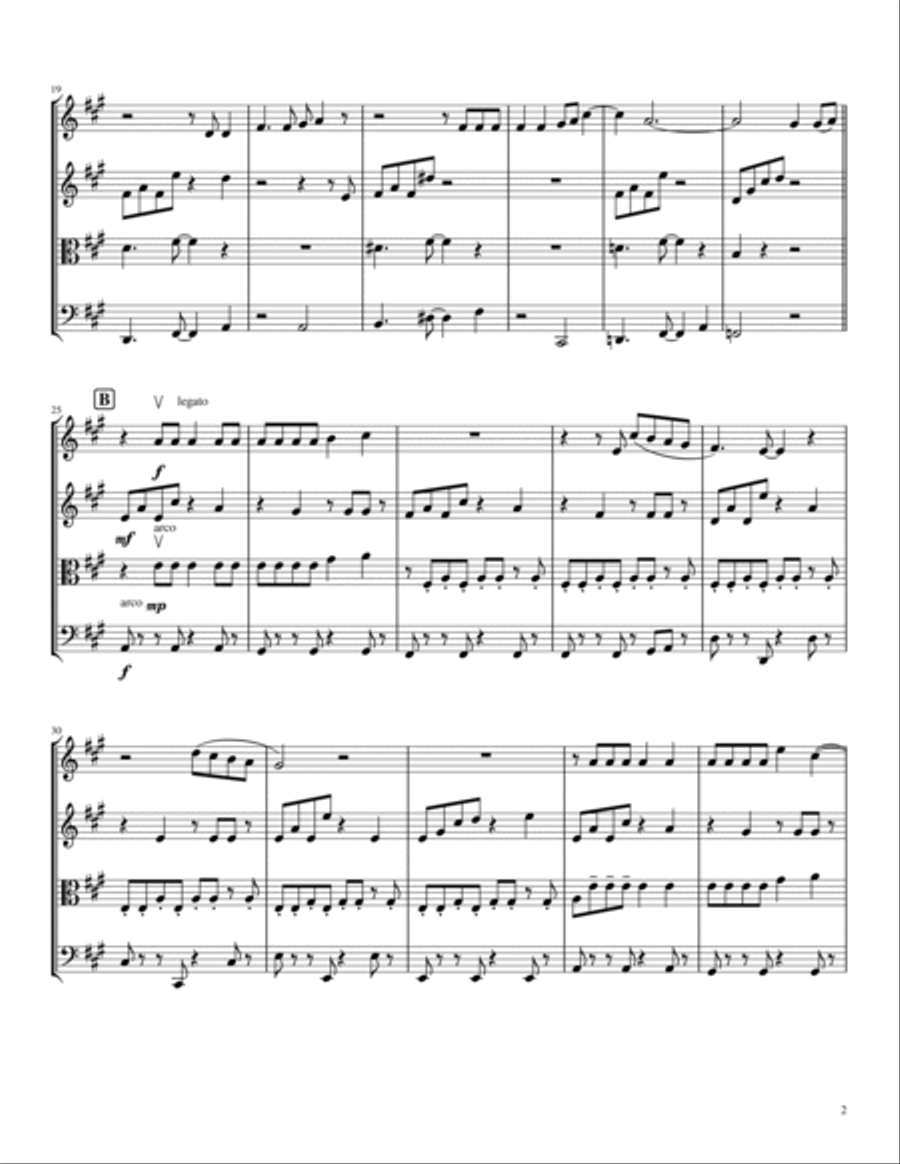 I Choose You String Quartet scores gallery preview page 2