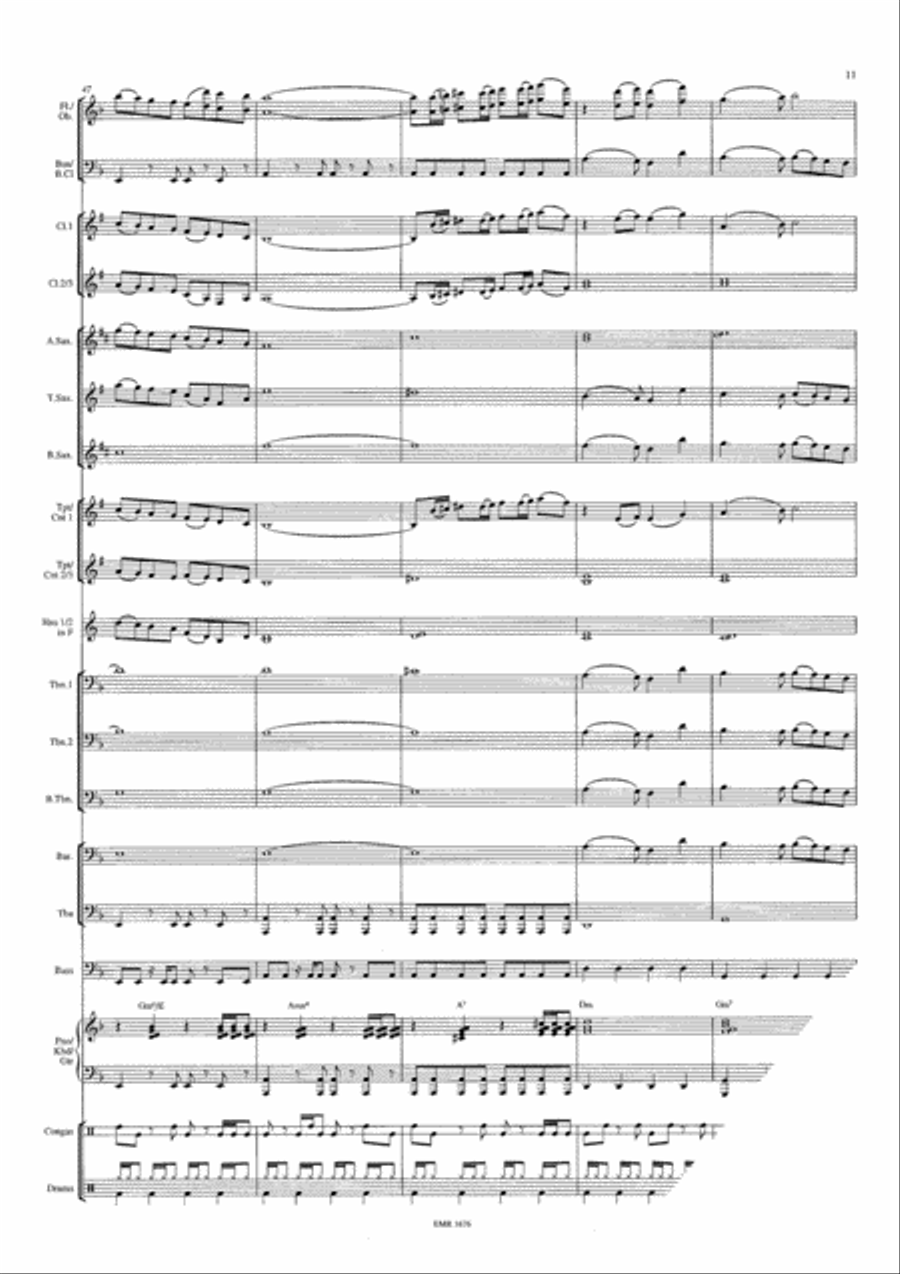 I Will Survive Concert Band scores gallery preview page 12