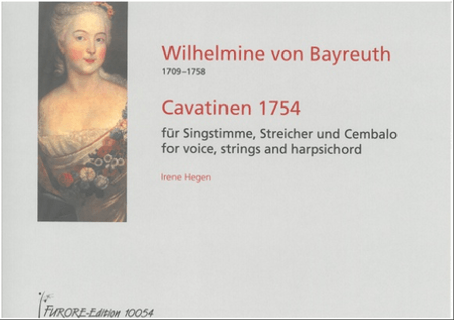 Cavatinen (1754) Voice scores gallery preview page 1