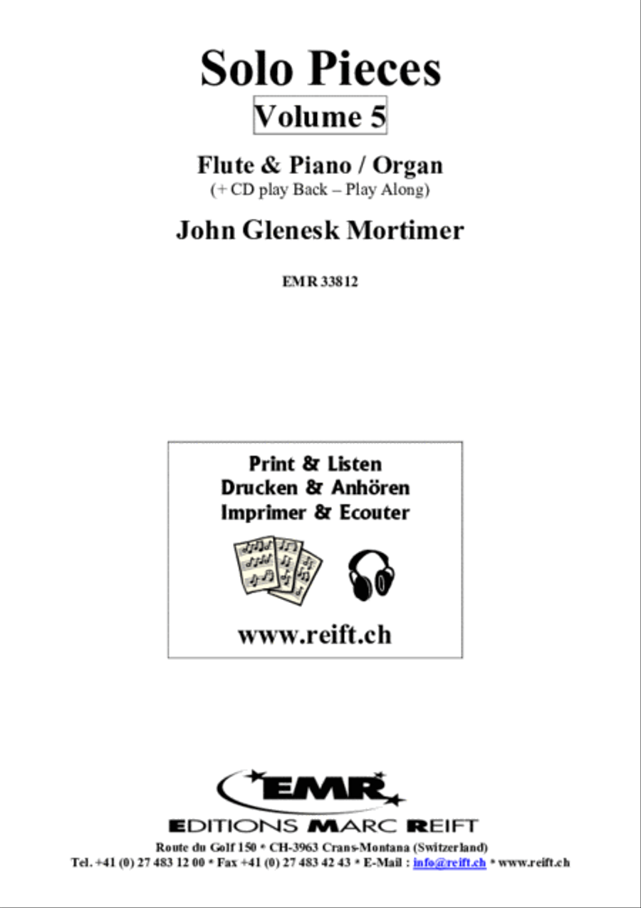 Solo Pieces Vol. 5 Flute Solo scores gallery preview page 2