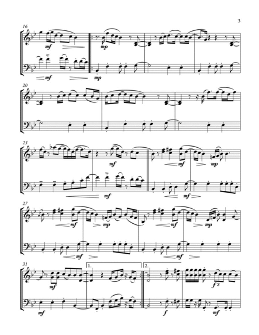 You Are The Best Thing String Duet scores gallery preview page 5