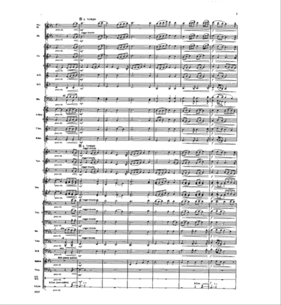Blue Ridge Saga by James Swearingen - Concert Band - Sheet