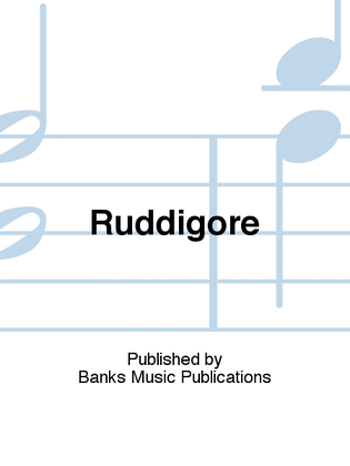 Book cover for Ruddigore