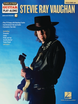 Book cover for Stevie Ray Vaughan - Deluxe Guitar Play-Along Volume 27