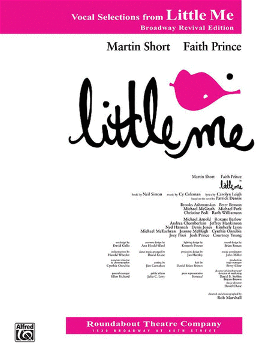 Little Me (Vocal Selections) Piano, Vocal, Guitar scores gallery preview page 1