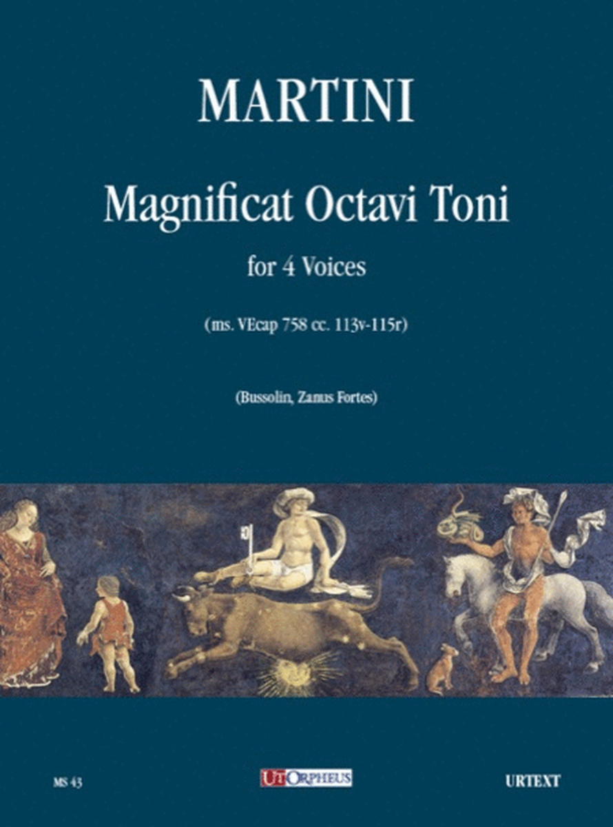 Magnificat Octavi Toni (ms. VEcap 758 cc. 113v-115r) for 4 Voices