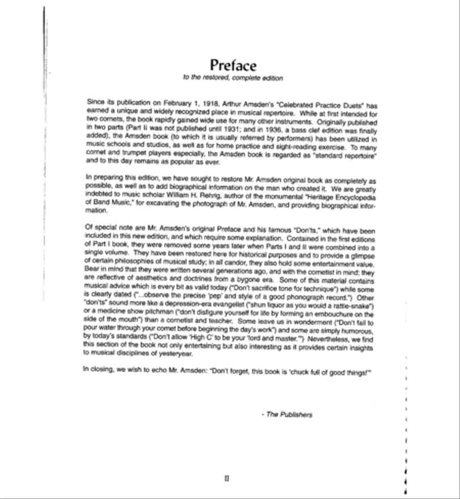 Amsden's Practice Duets Collection / Songbook scores gallery preview page 3