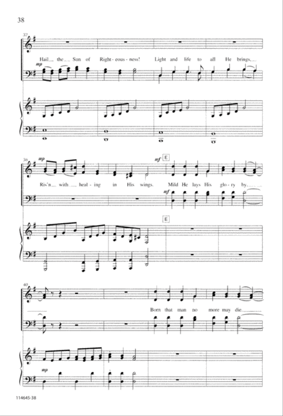 The Newborn King The Newborn King 4-Part scores gallery preview page 46