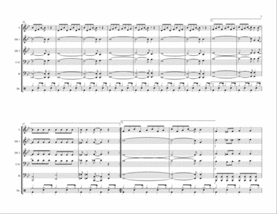 In The Mood In The Mood Percussion Ensemble scores gallery preview page 3