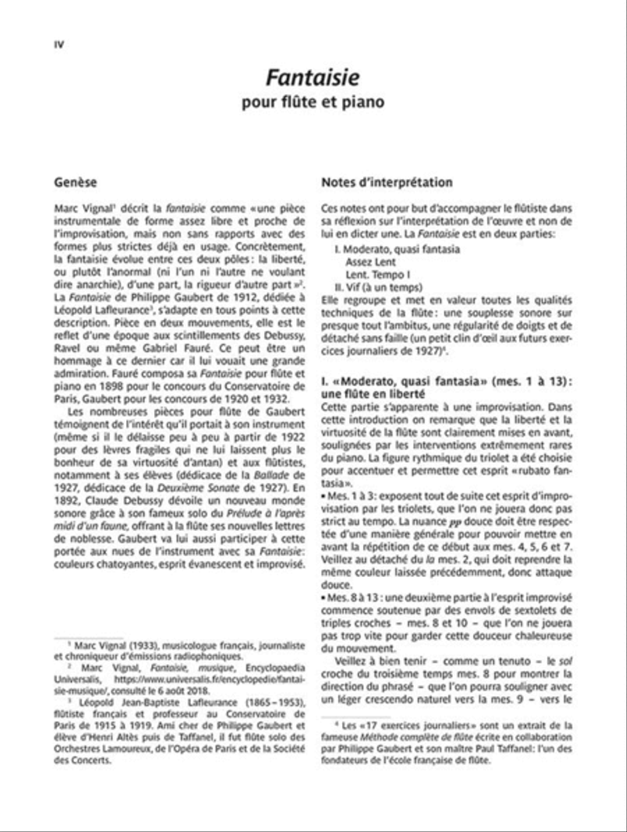 Fantaisie Flute Solo scores gallery preview page 2